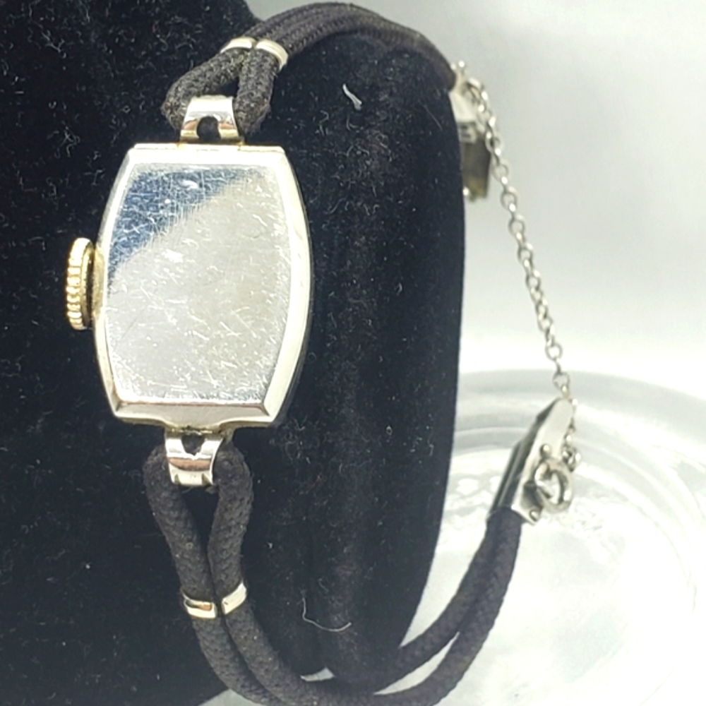 Platinum & Diamond Watch Lady Hamilton - Picture 11 of 12